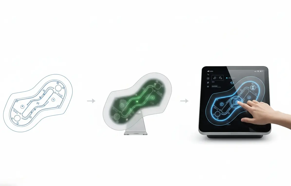 Custom-designed touch sensor films with tailored sizes, patterns, and resistance specifications