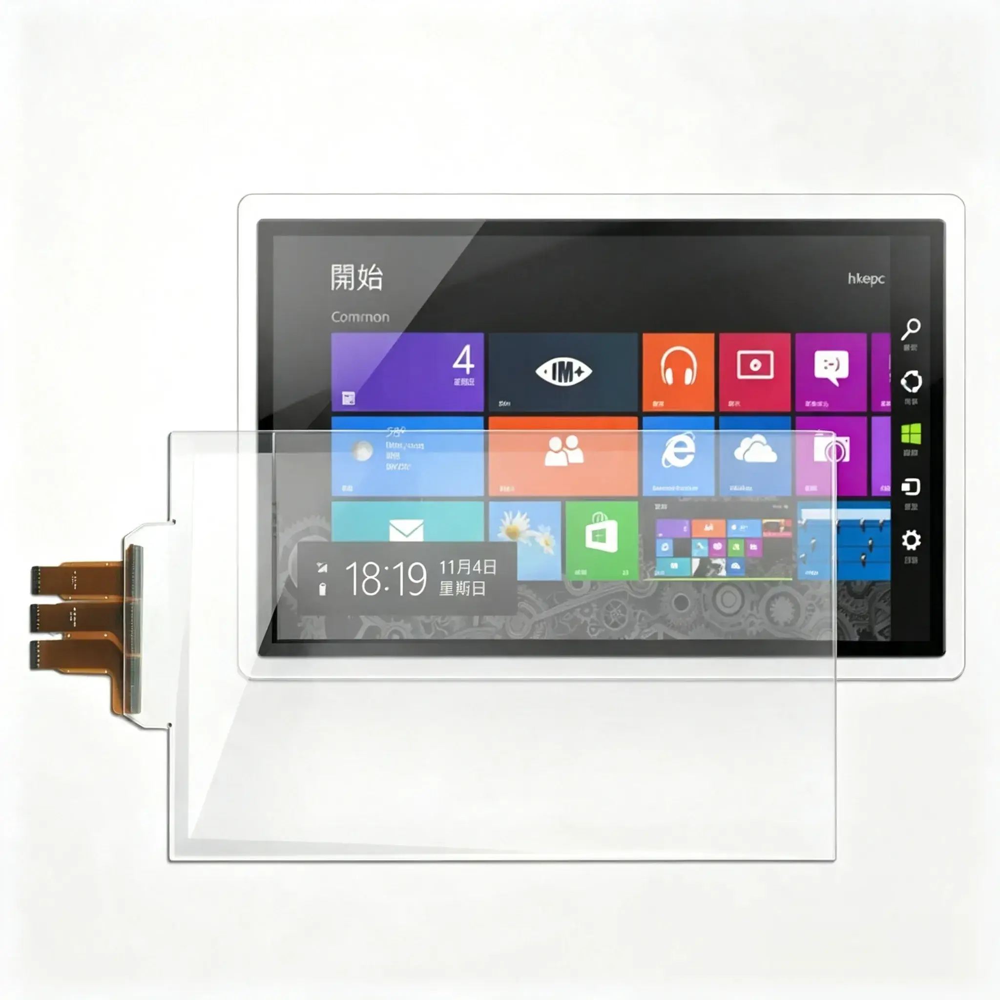49inch interactive touch foil film